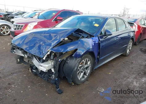 2021 Hyundai Sonata Sel from USA, damaged, VIN 5NPEF4JA8MH110077